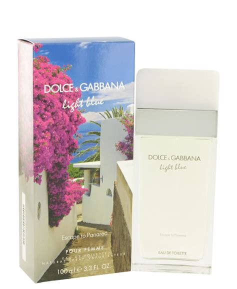 dolce gabbana light blue escape to panarea pour femme|light blue escape to panarea.